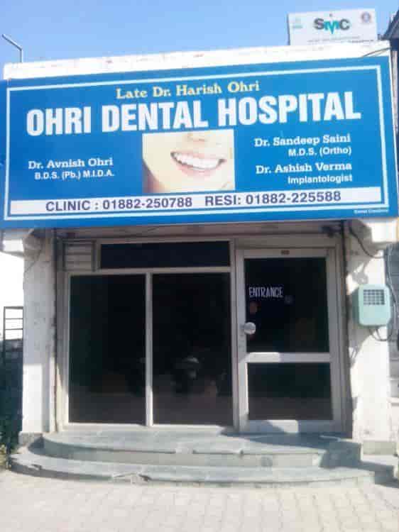 Ohri Dental Hospital in Jalandhar Road,Hoshiarpur Best Dental