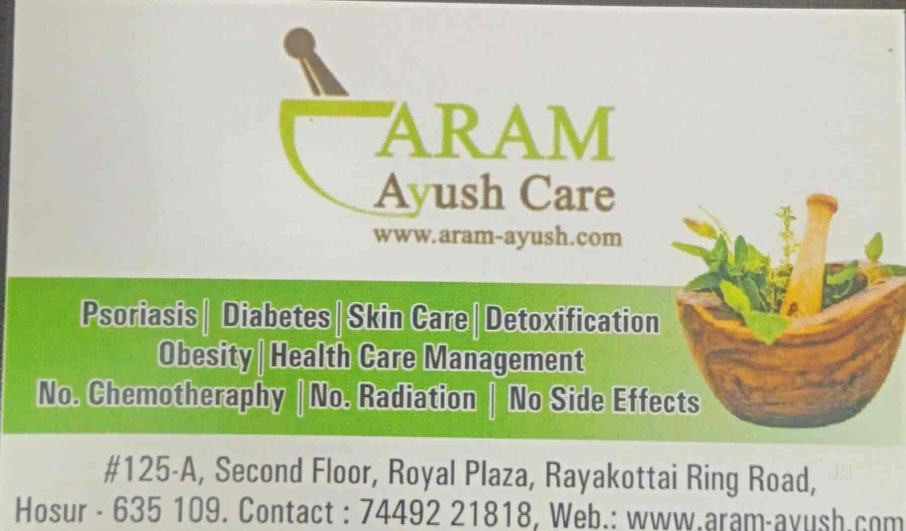 Aram Ayush Hospital in Inner Ring Road,Hosur Best Ayurvedic Clinics