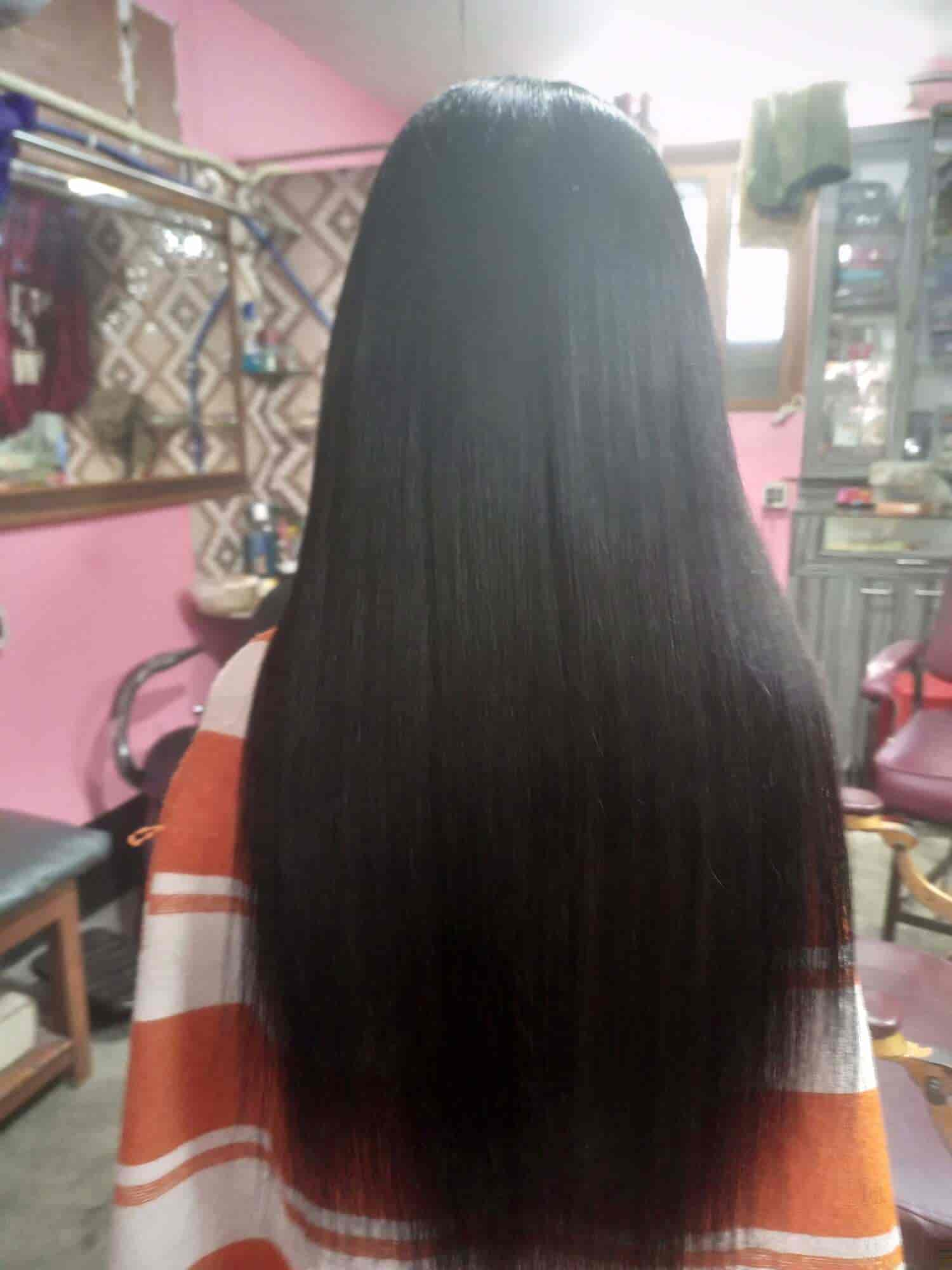 Hair straightening cheap in parlour