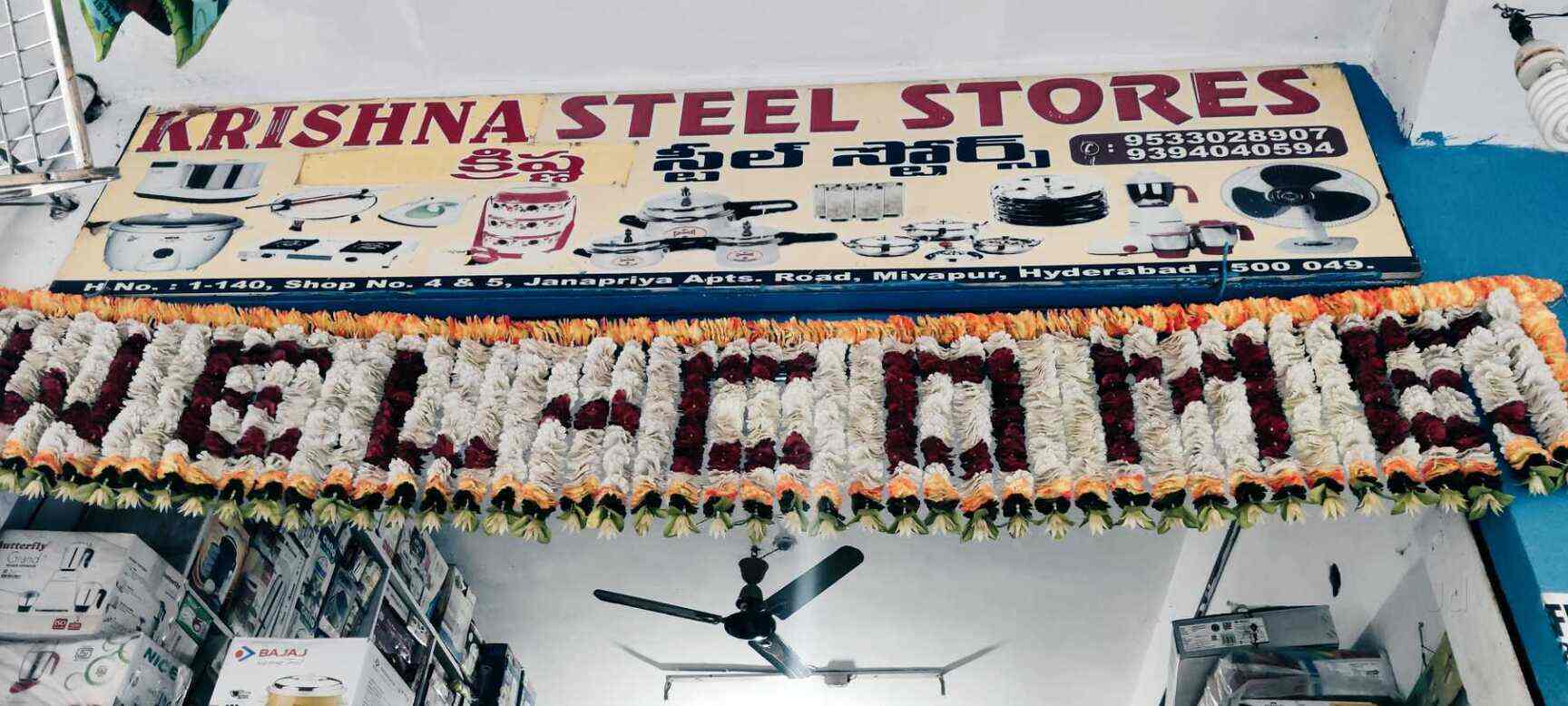 Krishna Steel Stores in Miyapur,Hyderabad Best PrestigeGas Stove