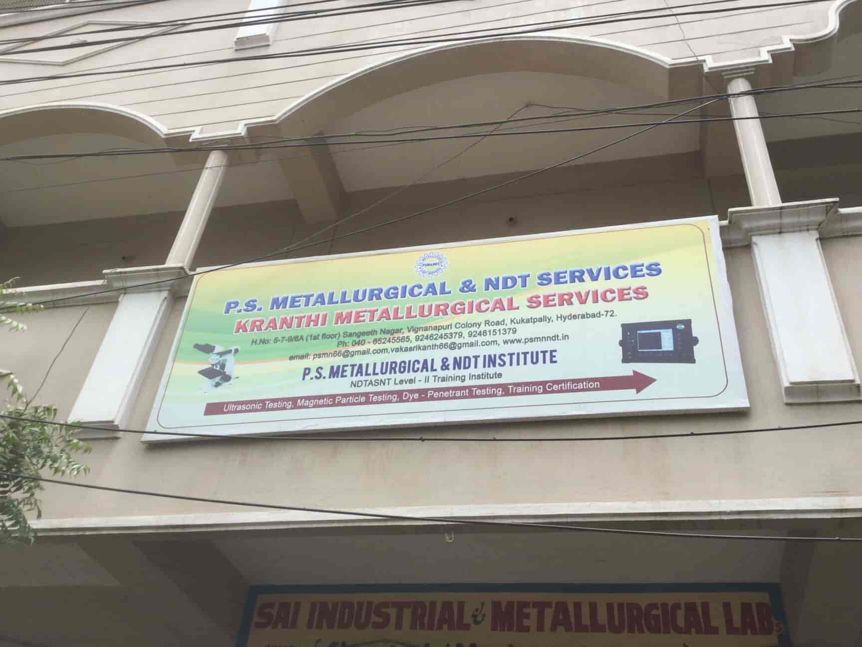 Top Metallurgical Testing Services in Hyderabad मेटलर्जिकल टेस्टिंग