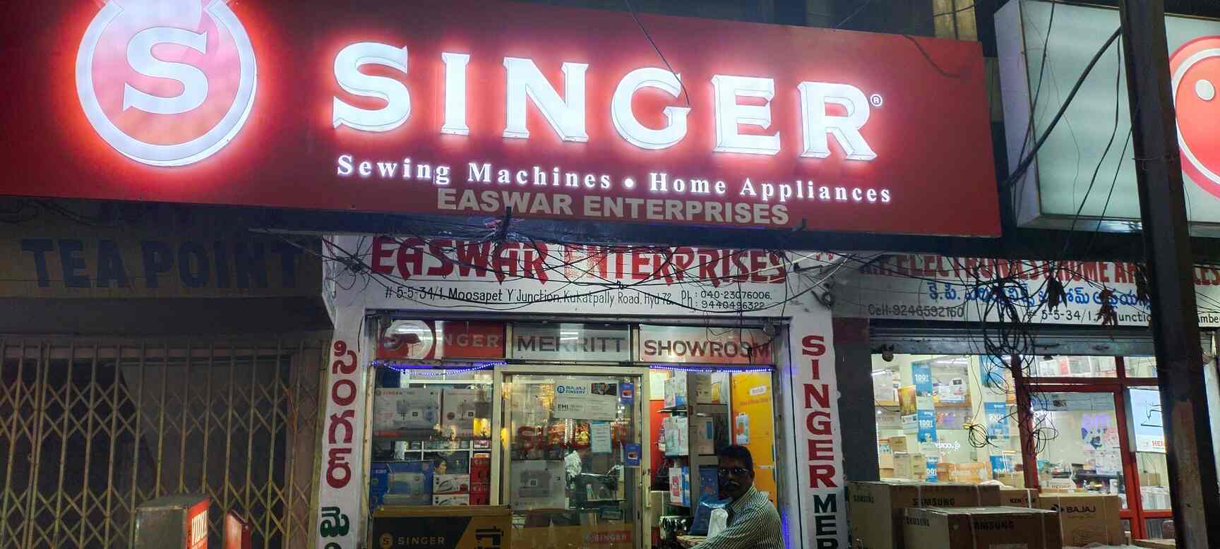 Top Singer Sewing Machine Dealers in Brindavan Colony Best Singer