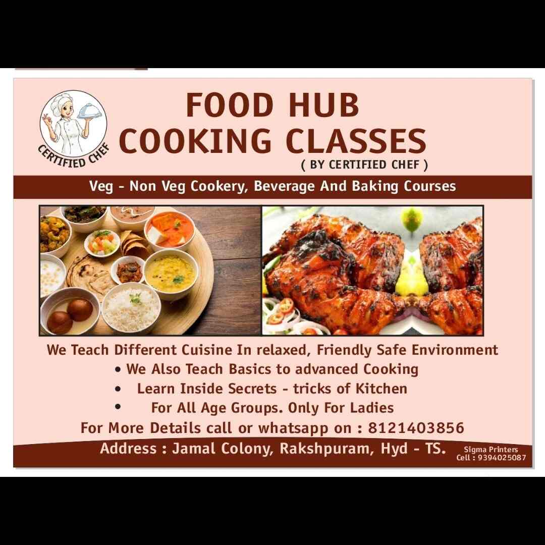 Food Hub Cooking Classes in Hyderabad Best Cookery Classes in