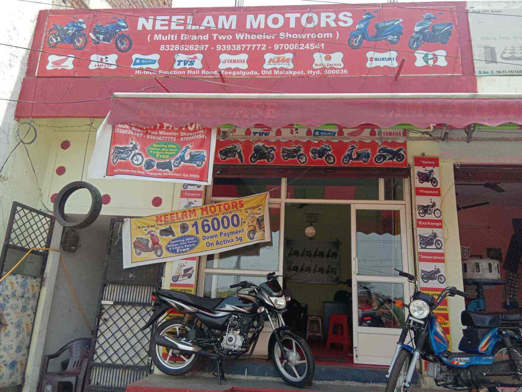 Neelam Motors, Old Malakpet Motorcycle DealersHonda in Hyderabad