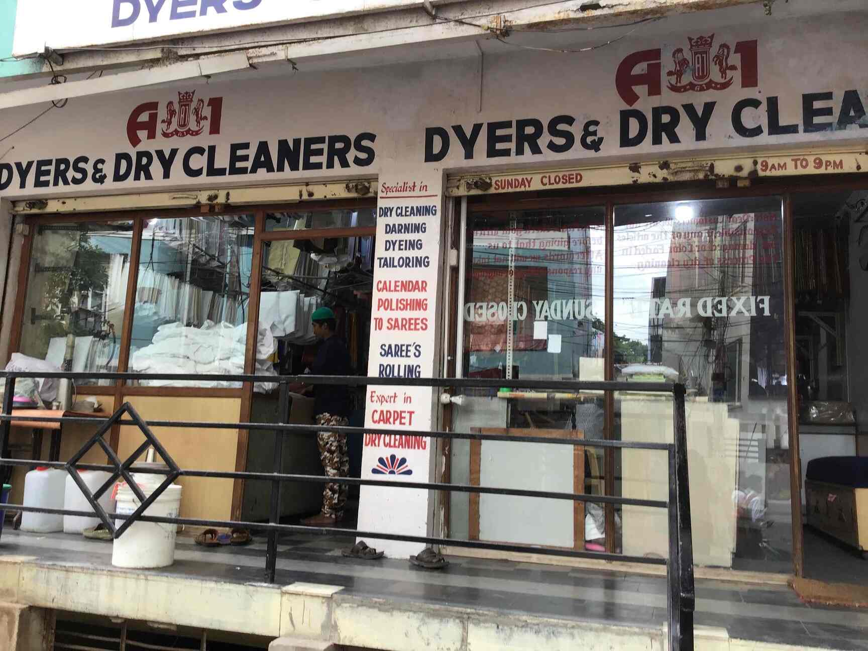 A1 Dyers & Cleaners in Himayat Nagar,Hyderabad Best Dry Cleaners in