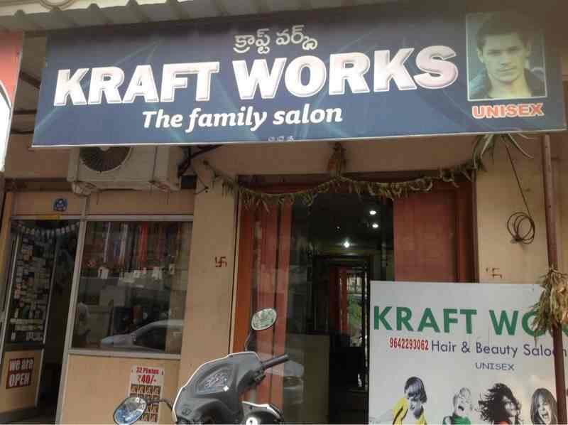 kraft works kphb colony unisex salons in hyderabad justdial kraft works