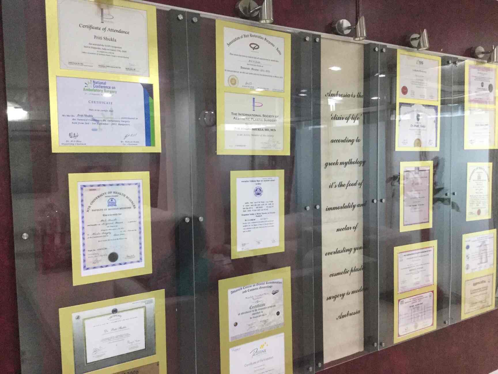 Ambrosia Clinic Photos, Mla Colony Banjara Hills, Hyderabad Pictures