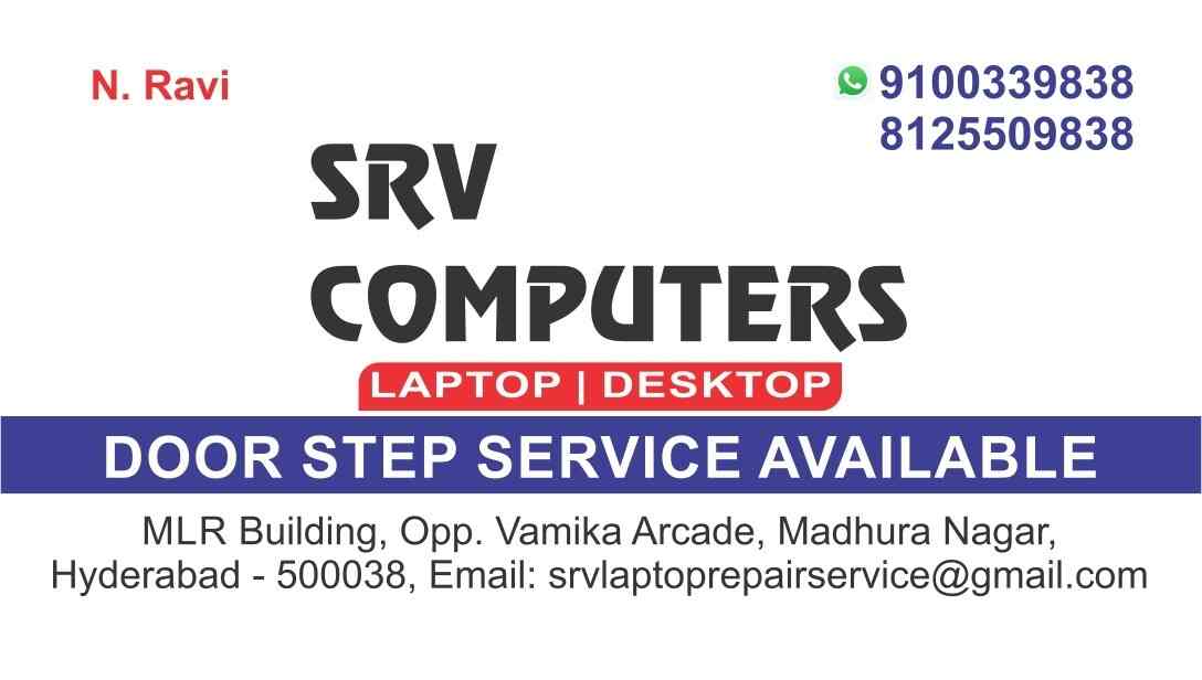 Srv Laptop And Desktop Service Center in Madhura Nagar,Hyderabad Best