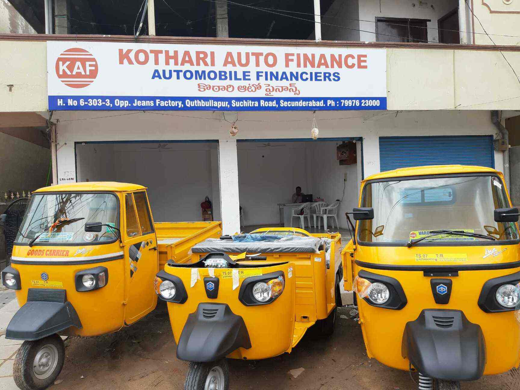 Kothari Auto Finance in Suchitra Junction,Hyderabad Best Automobile