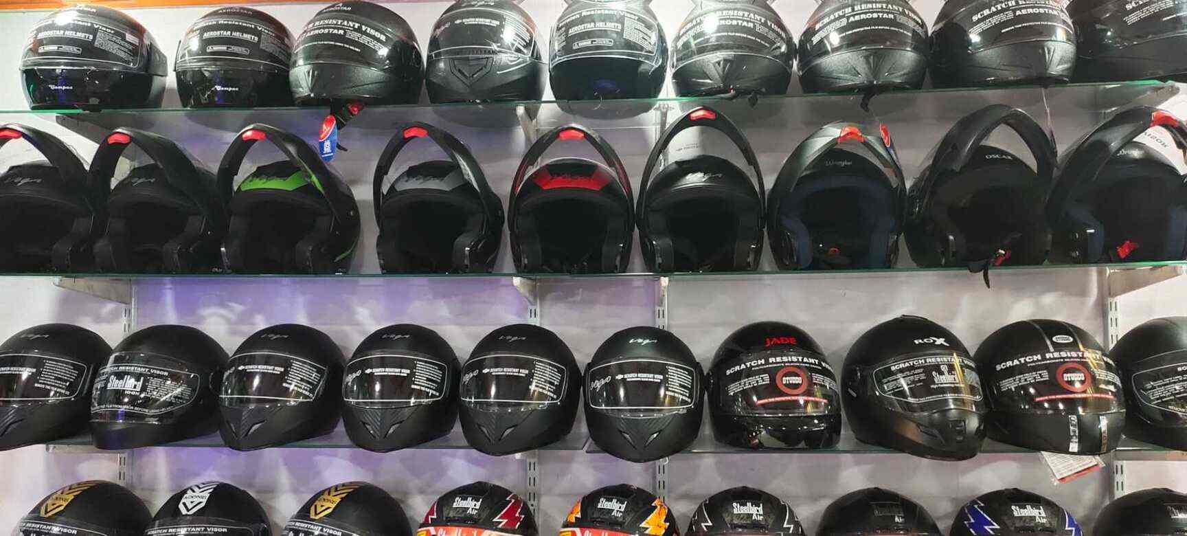 New Royal Helmet World in Attapur,Hyderabad Best SteelbirdHelmet