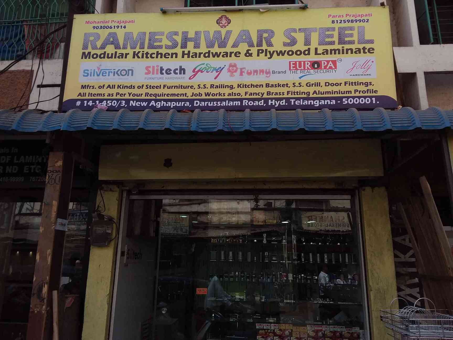 Rameshwar Steels, Gosha Mahal Hardware Shops in Hyderabad Justdial