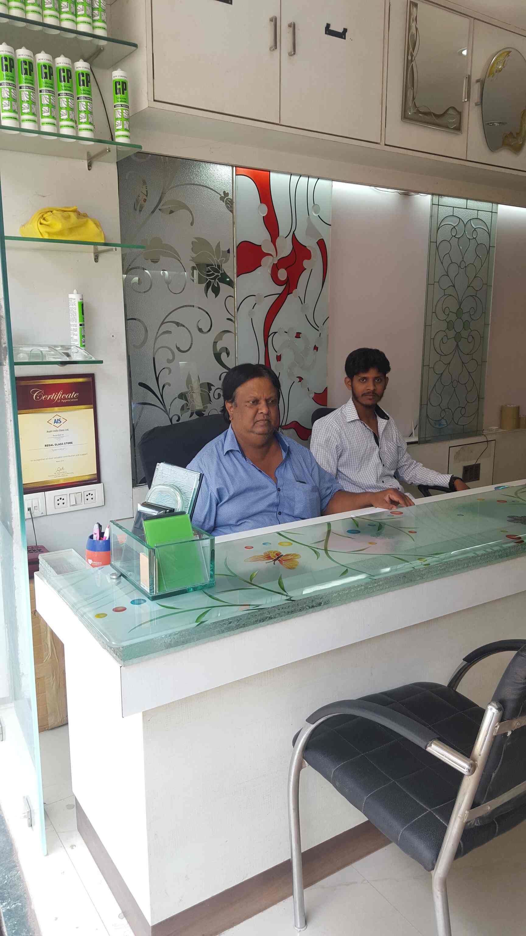 Regal Glass Store in Osmangunj,Hyderabad Best Stained Glass Job Works