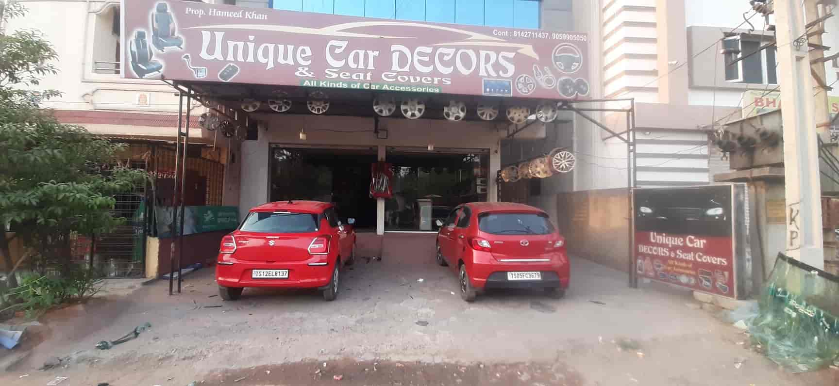Unique Car Seat Cover Decor in Phisal Banda Santosh Nagar