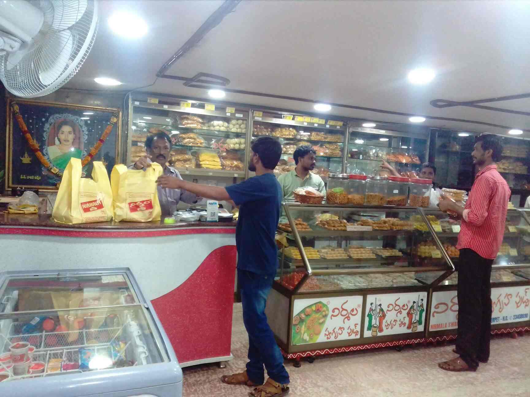 Nirmala Swagruha Foods in Ameerpet,Hyderabad Best Sweet Shops in