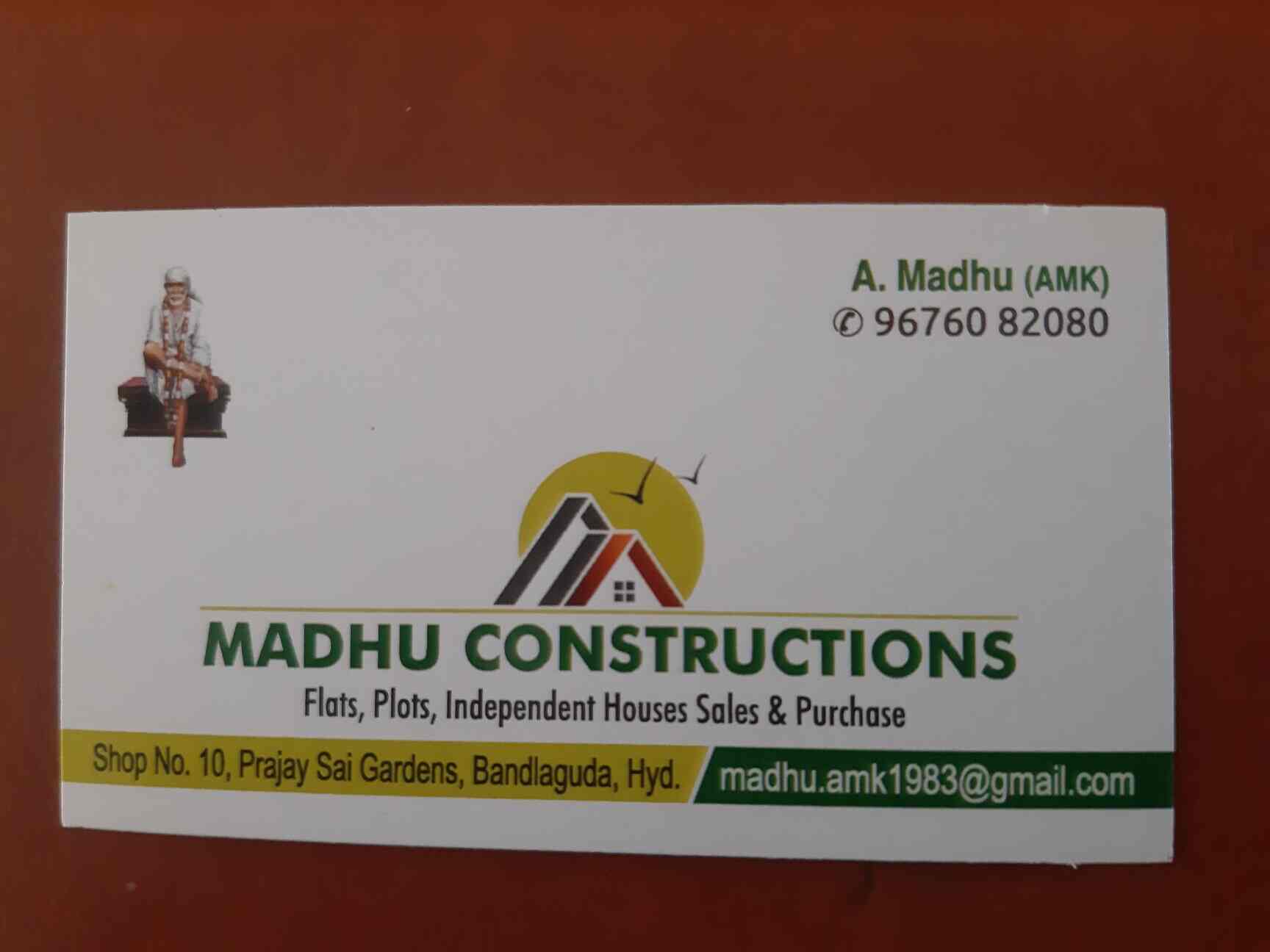 Madhu Constructions in Keesara,Hyderabad Best Builders & Developers
