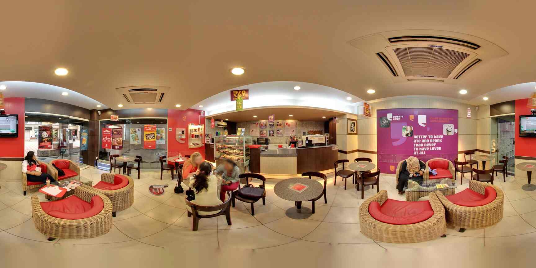 Café Coffee Day, Kondhwa - Falcon Interiors, Pune