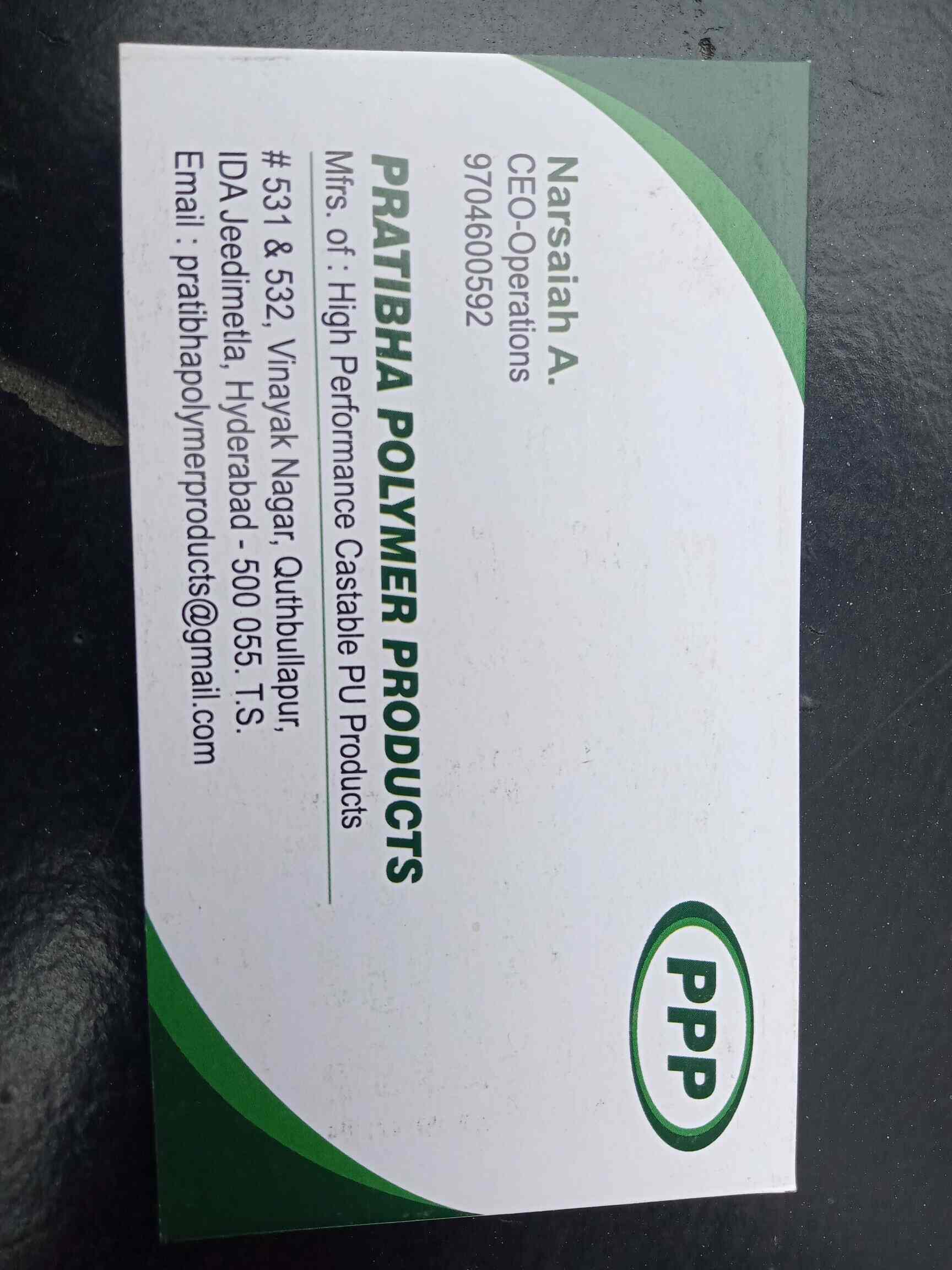 Catalogue Pratibha Polymer Products in Jeedimetla , Hyderabad Justdial