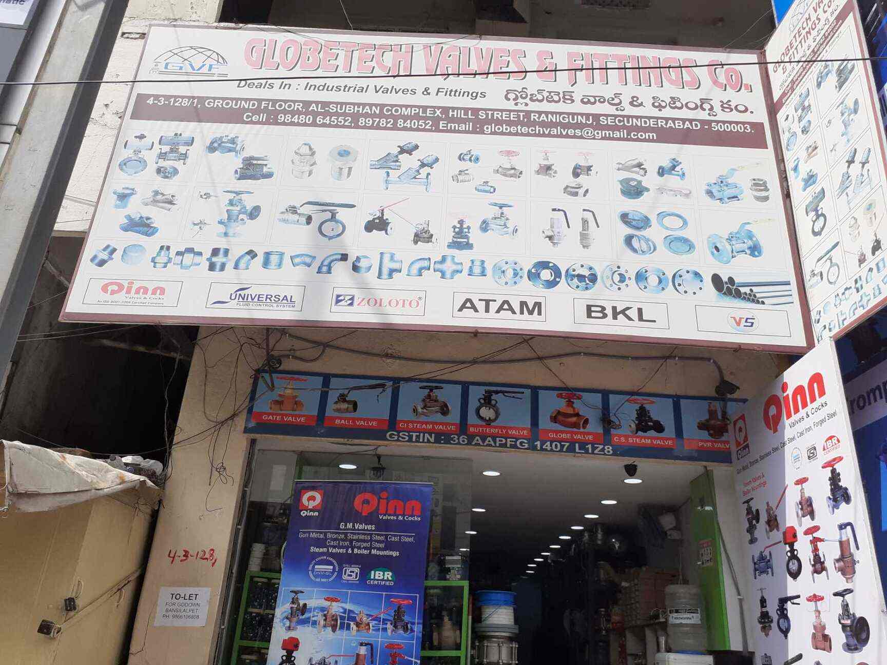 Globetech Valves And Fittings Co in Secunderabad City,Hyderabad Best