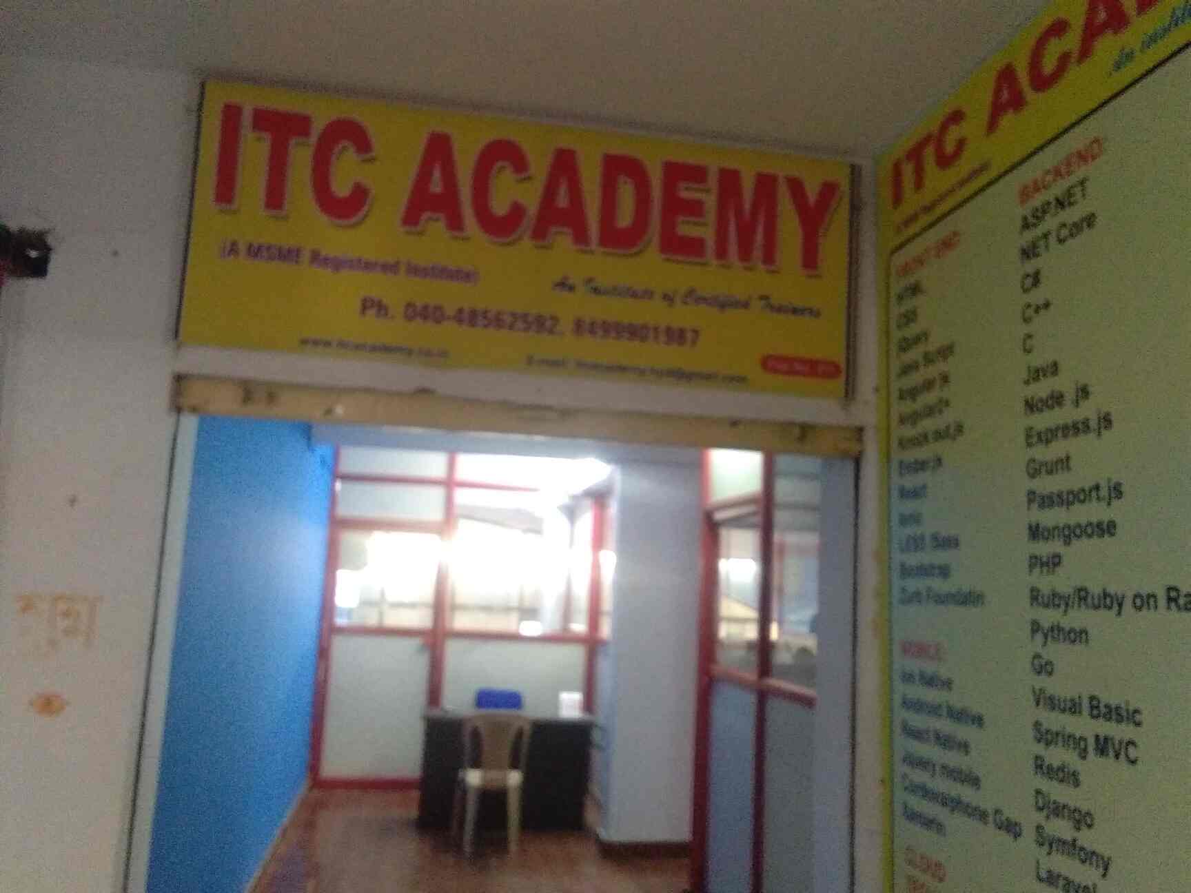 ITC Engineering Academy, Opposite Mc Donalds - Tutorials in Hyderabad -  Justdial