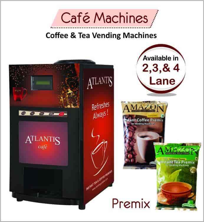 Atlantis Amazon Premix & Atlantis Coffee Machines in Ayodhya Nagar