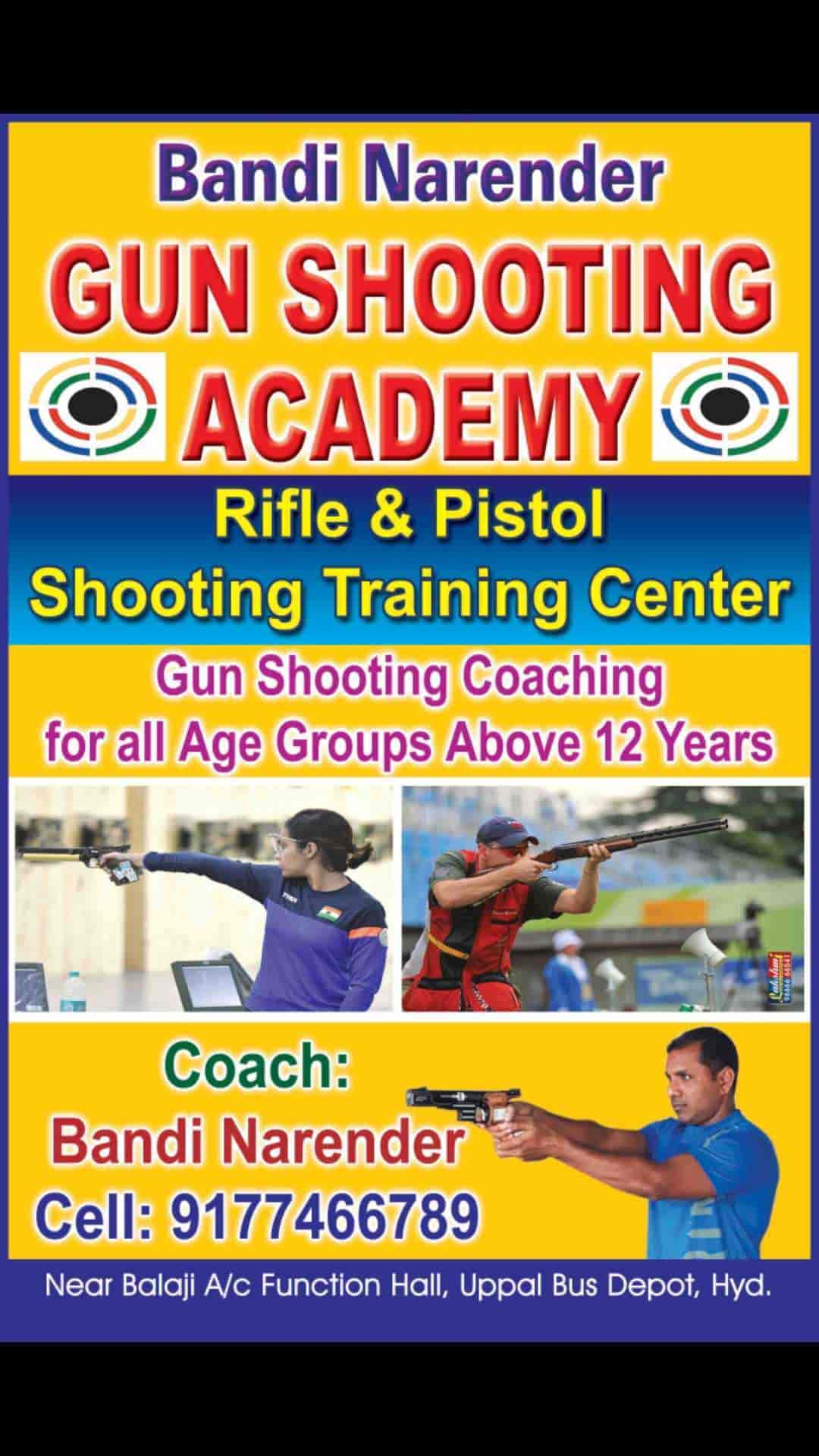 Top Gun Shooting Training Centers in Hyderabad near me Justdial