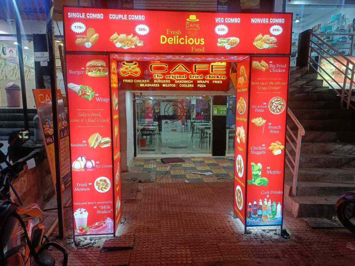 Mr Cafe The Original Fried Chicken in Miyapur,Hyderabad Best Biryani