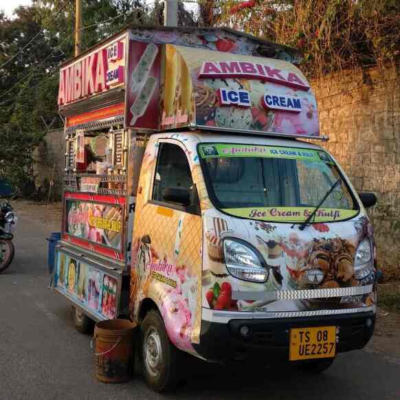 Ambika Ice Cream Kulfi in Uppal Hyderabad Best Ice Cream