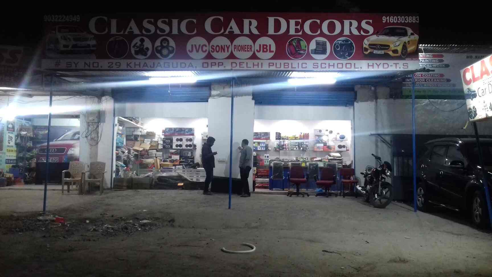 Classic Car Decors in Gachibowli,Hyderabad Best Car Accessory Dealers