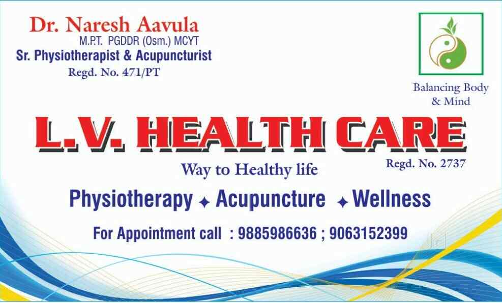 Dr. Naresh Avula (L V Physiotherapy And Acupuncture Clinic) in