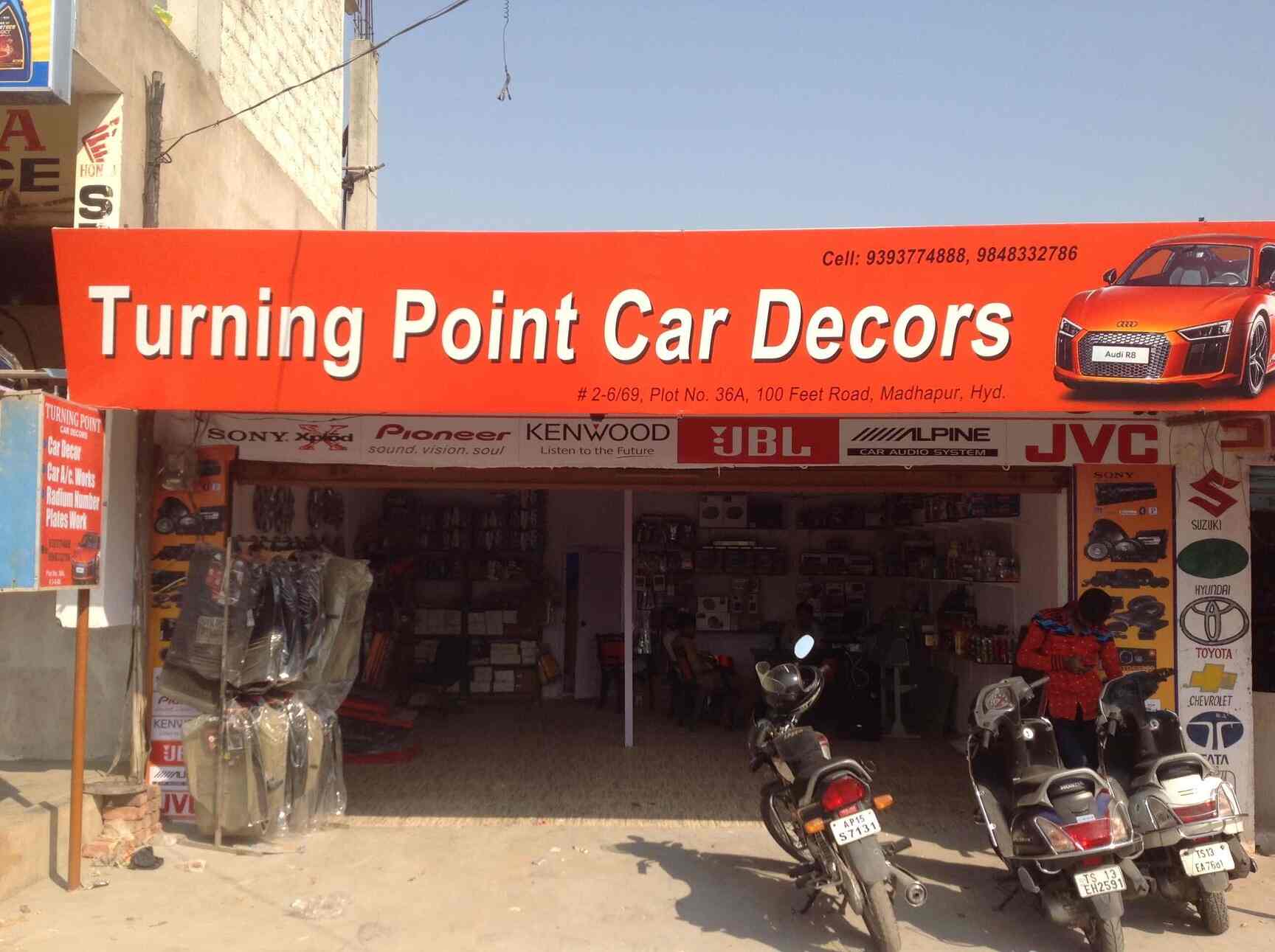 Turning Point Car Decors in Madhapur,Hyderabad Best FiatCar