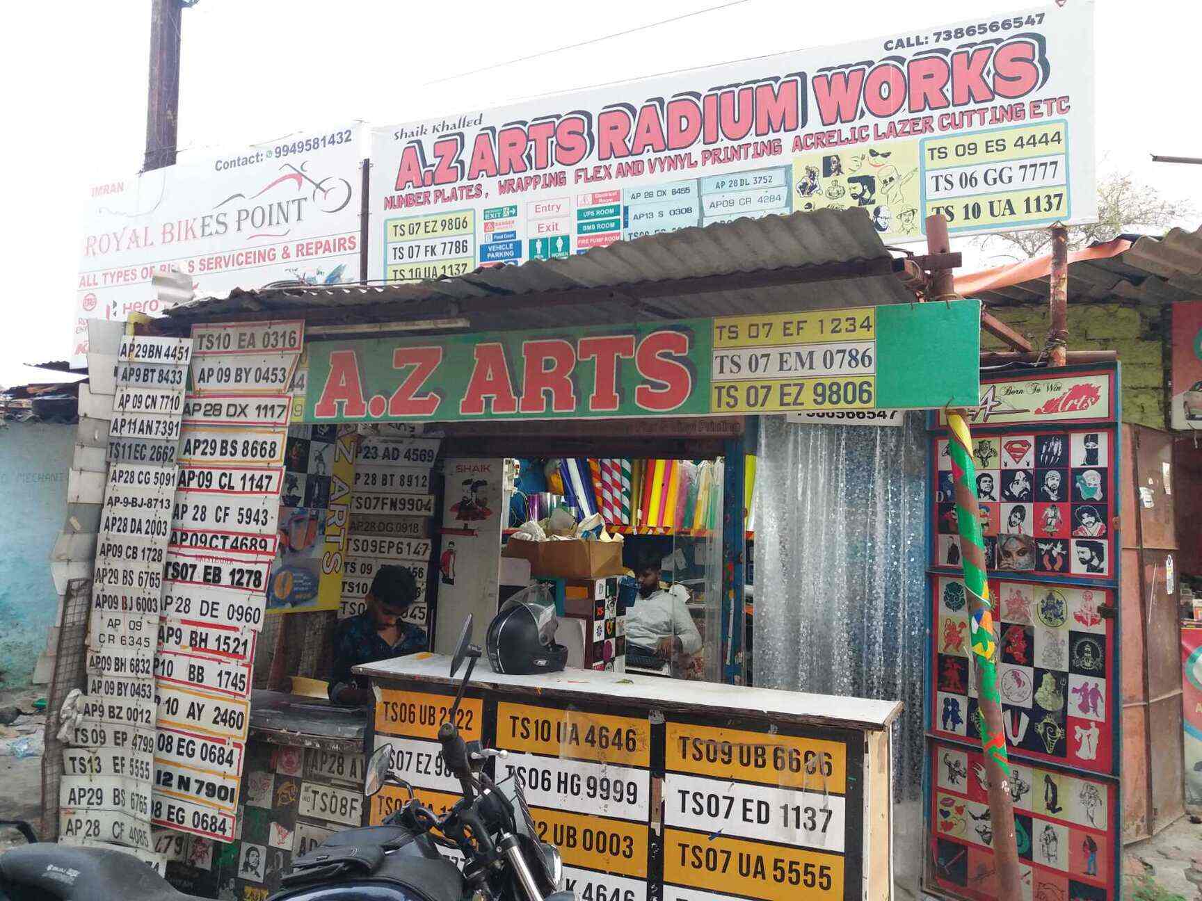 A Z Arts Radium Works in KhanametMadhapur,Hyderabad Best Core Cutting Services in Hyderabad