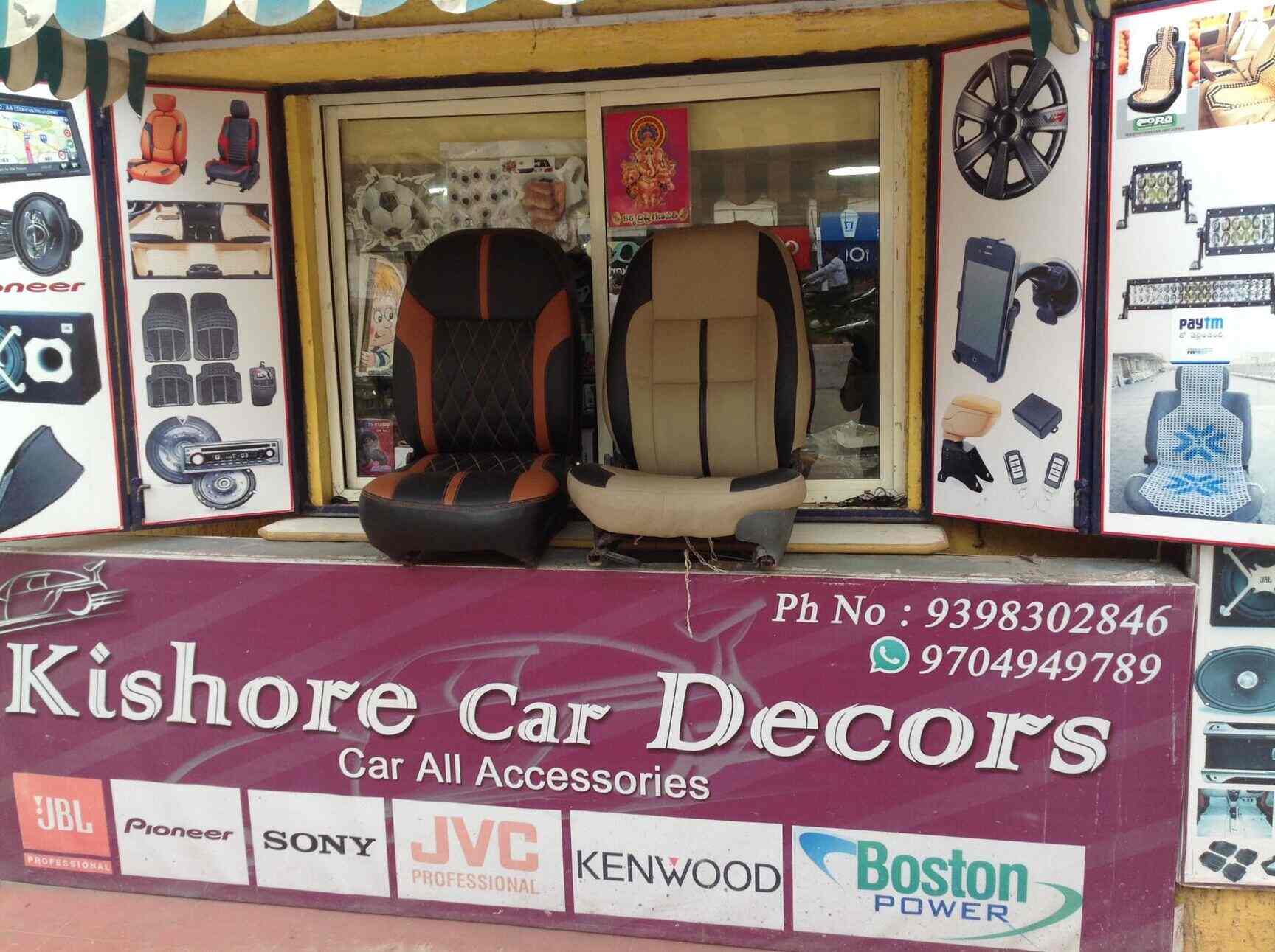 Kishore Car Decors in Somajiguda,Hyderabad Best HondaCar Accessory