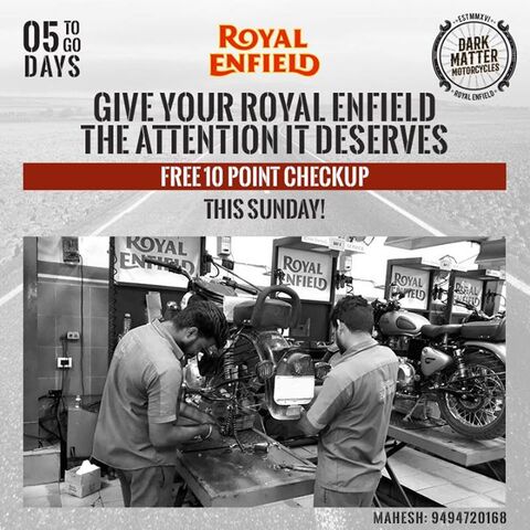 Enfield Bike Royal Enfield Workshop Near Me Enfield Service Centre
