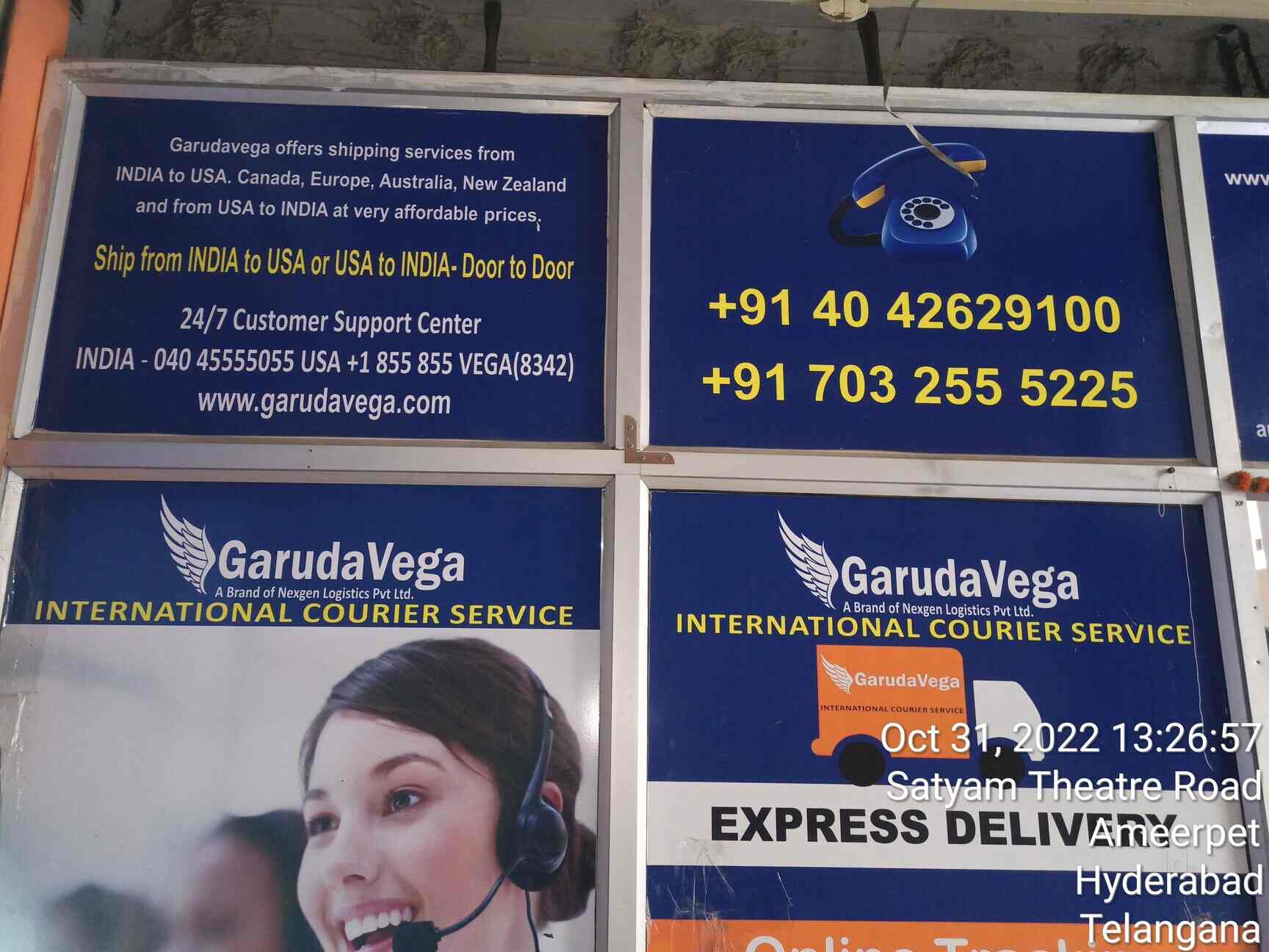 Garudavega Courier Charges From India To Usa - ardqxba