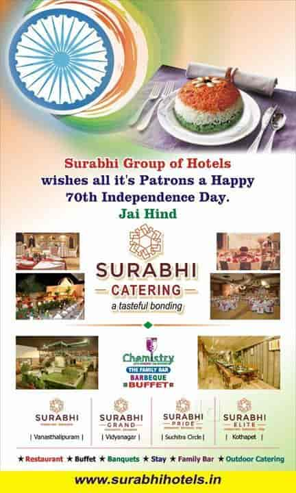 Surabhi Elite Hotels in Vanasthalipuram,Hyderabad - Best North Indian ...