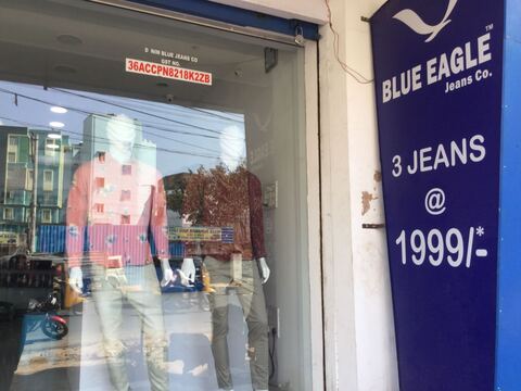 Blue eagle jeans store co