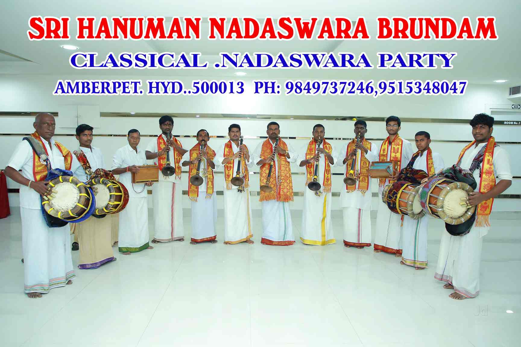 Top Shehnai Players in Film NagarBanjara Hills Best Wedding Shehnai