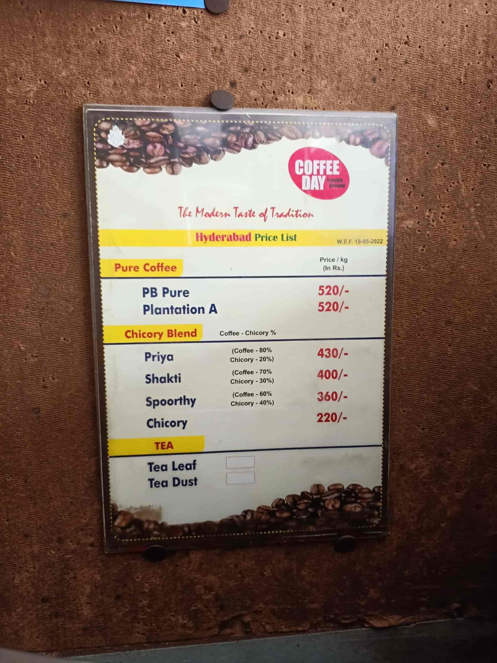 Top Coffee Day Coffee Powder Retailers in Anand Bagh Best Coffee Day