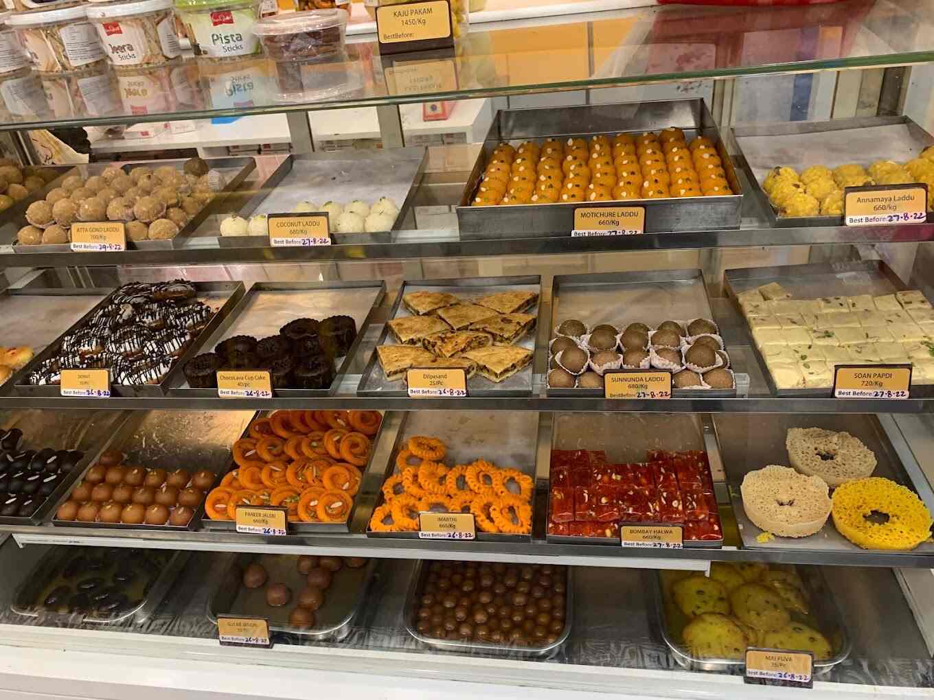 Burfi Ghar Sweets Shop in Hafeezpet,Hyderabad Best Sweet Shops in