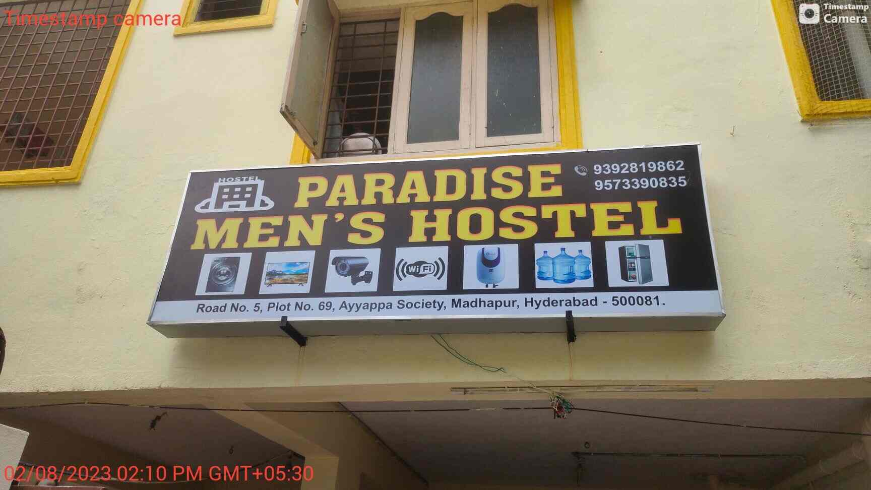 Paradise Mens Hostel, Madhapur Hostels in Hyderabad Justdial