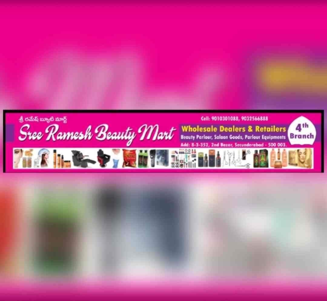 Sree Ramesh Beauty Mart in Secunderabad,Hyderabad Best Cosmetic