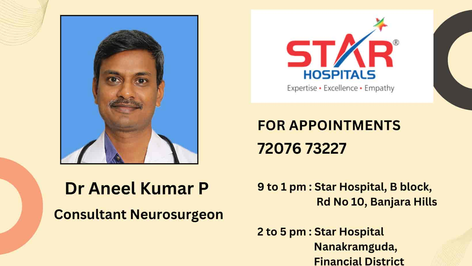 Dr. Aneel Kumar in Banjara Hills,Hyderabad - Best Hospitals in ...