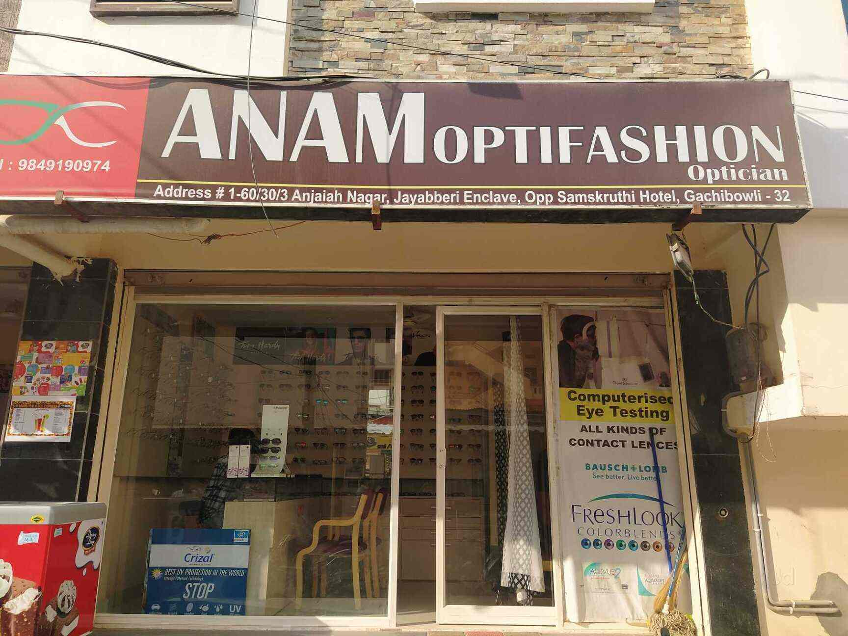 Optifashion Optical and Eye Clinic, Gachibowli Ophthalmologists in