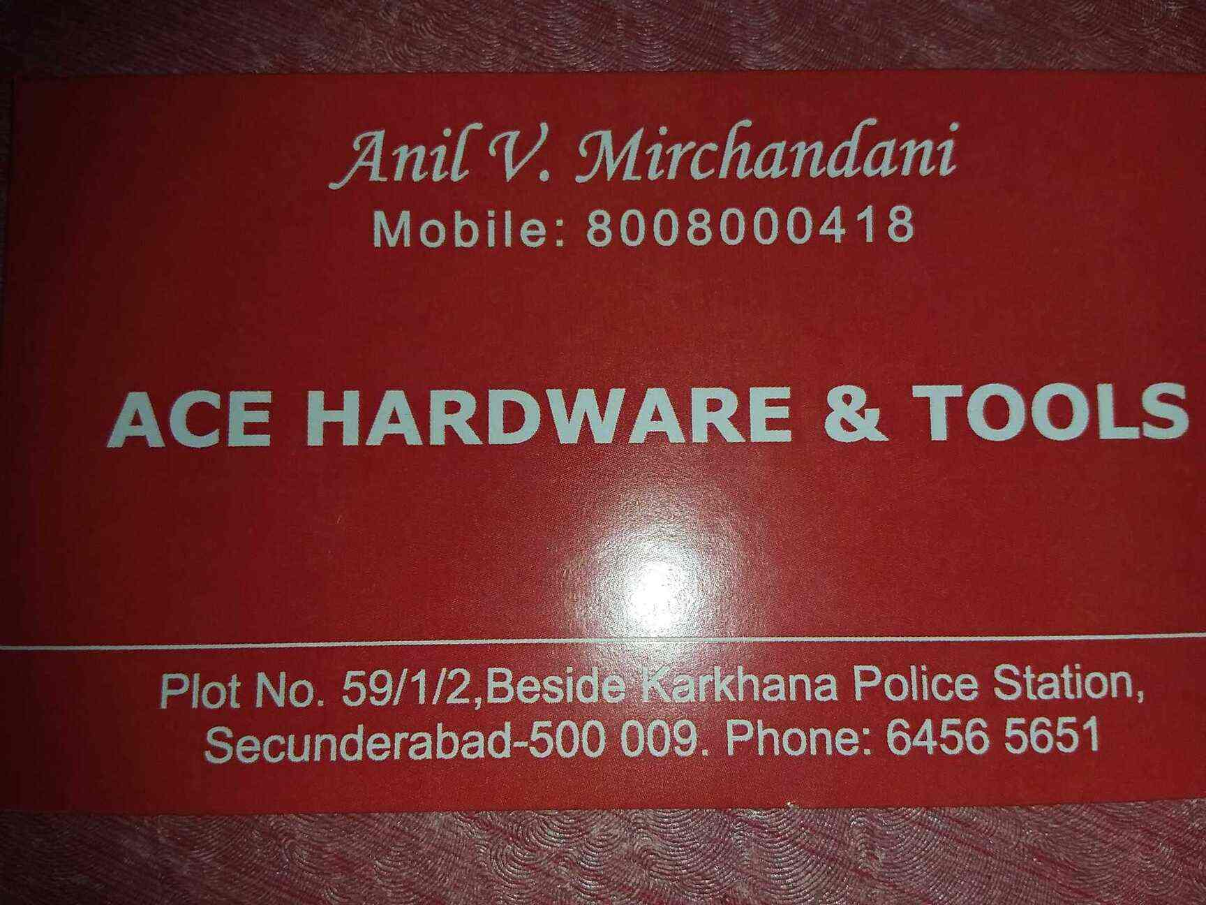 ACE Hardware And Tools in Karkhana,Hyderabad Best Hardware Shops in