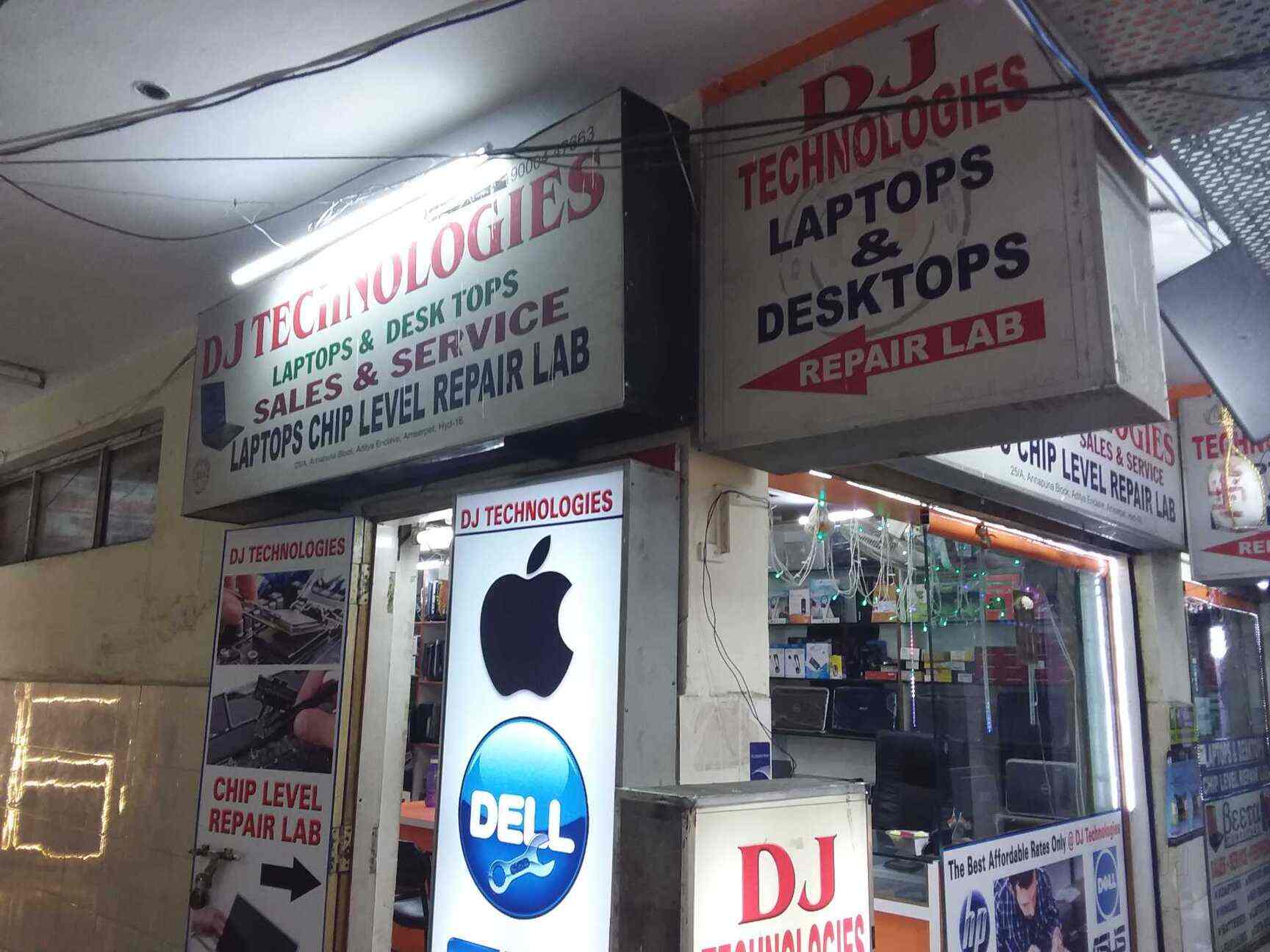 D J Technologies in Ameerpet,Hyderabad Best Computer Repair