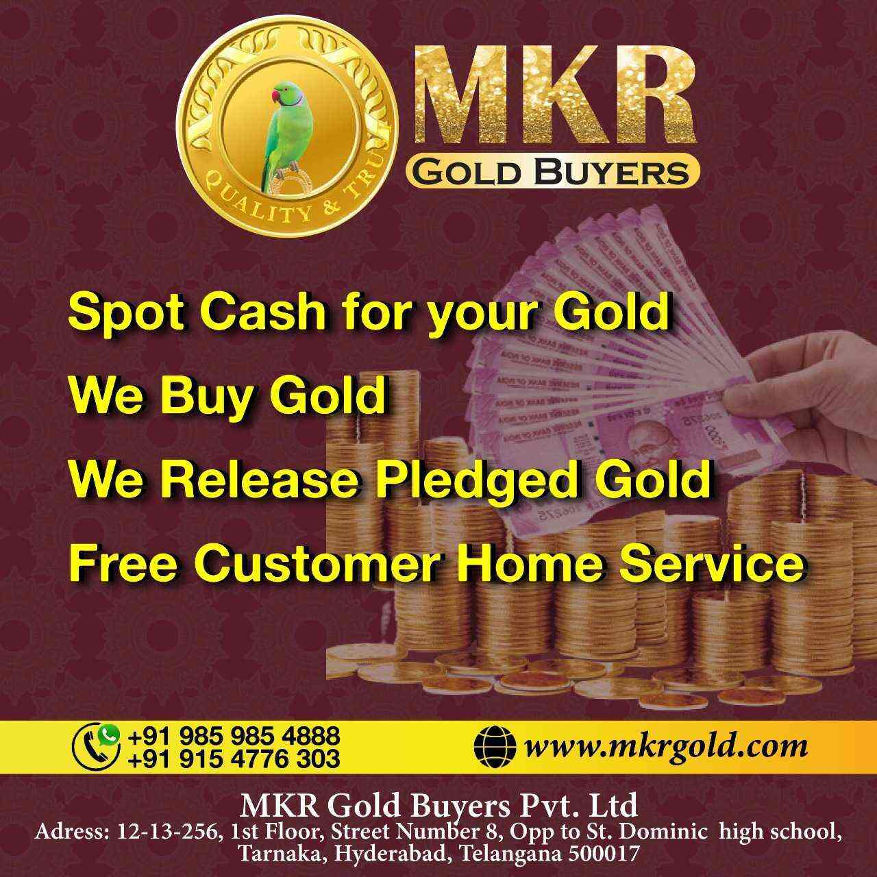 Mkr Gold, Tarnaka - Gold Buyers in Hyderabad - Justdial