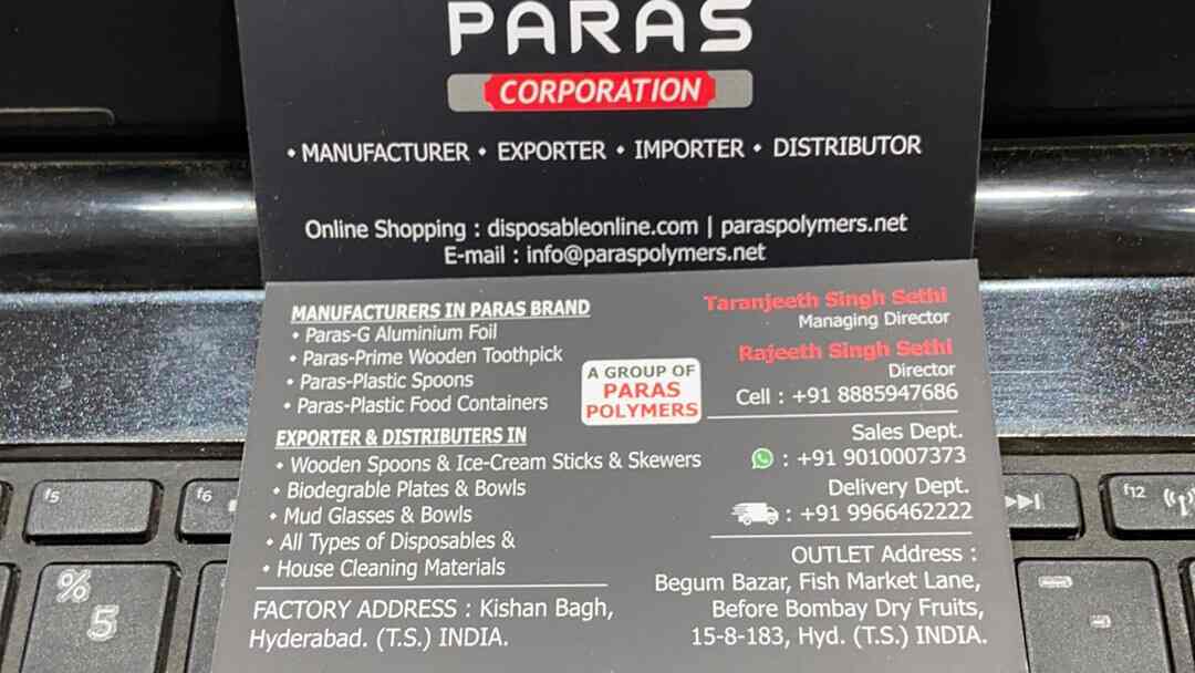 Top Disposable Plastic Glass Manufacturers in Kondapur, Hyderabad