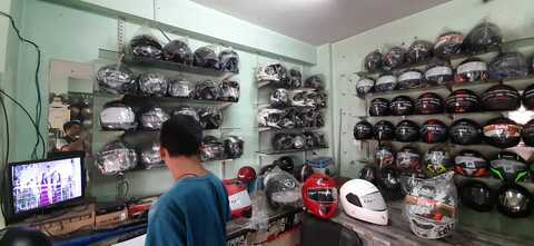 Helmet shop in store chandanagar