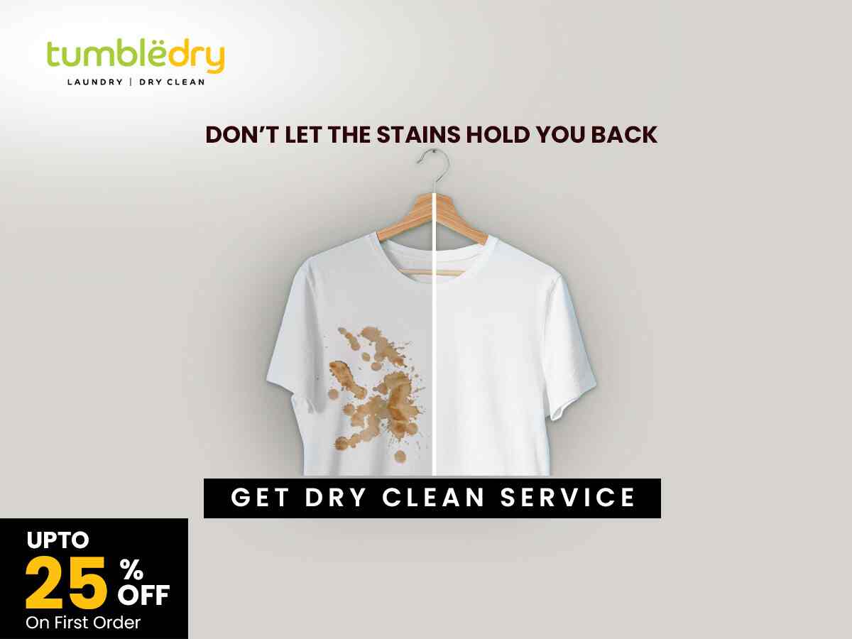 Tumbledry Dry Clean & Laundry Service in Nizampet,Hyderabad Best Dry