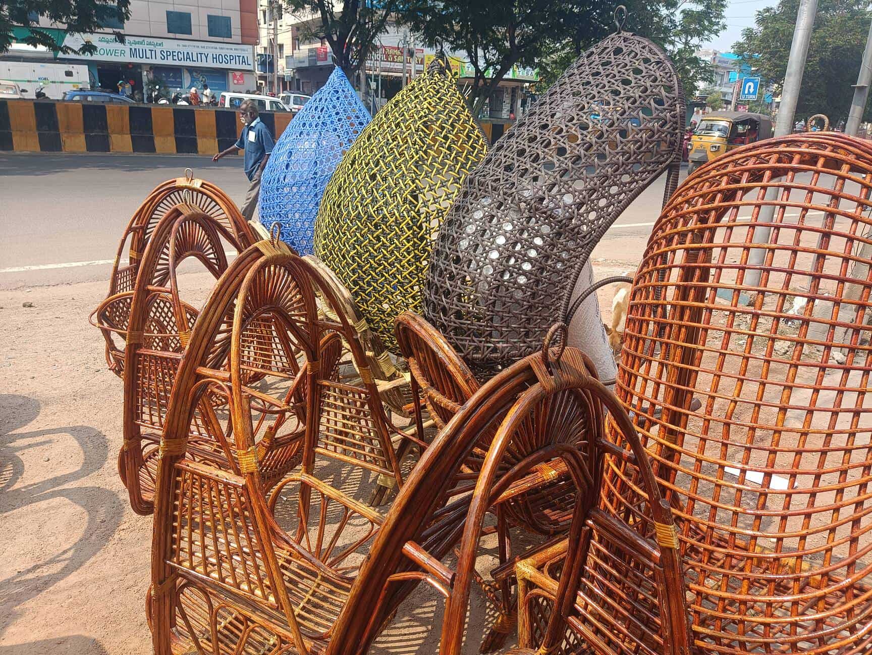 Second Hand Cane Sofa Set In Hyderabad Baci Living Room